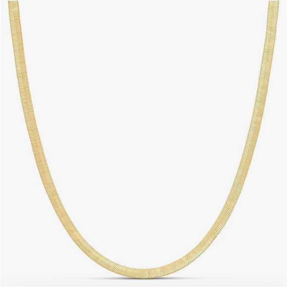 14K gold plated  Elegant Gold Necklace 24” 20” 18” - Picture 2 of 5